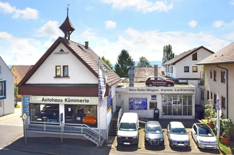 Autohaus Kümmerle in Altenriet — Werkstatt und Ausstellungsräume